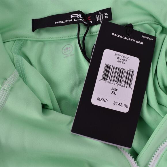 Ralph Lauren RLX Women’s Green Quarter-Zip Pullover – XL - Picture 3 of 3